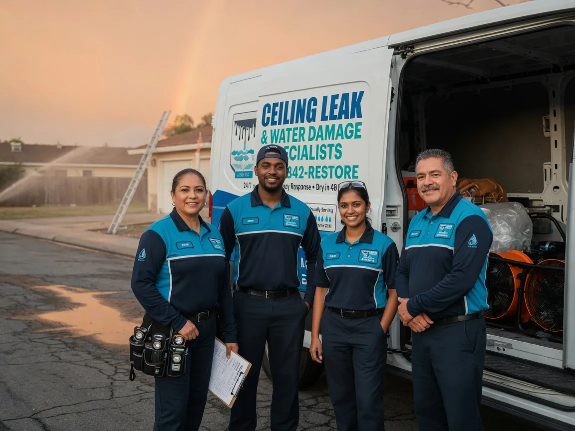 Ceiling Leak Cleanup company in Wonder Lake, IL